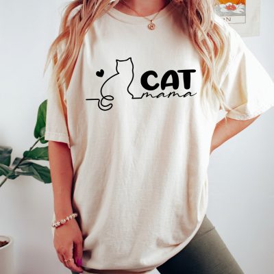 Cat Mama Shirt, Cat Mom Shirt, Cat Shirt for Cat Mom, Cat Lover, Mothers Day Gift For Cat Mom, Cat Lover Gift, Cat Shirt, Mom Shirt