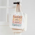 Mommy Tote Bag, Mom Custom Shopping Bag, Personalized Mothers Day Gift for Mom, Mom Birthday Gift from Daughter, Mum Christmas Gift