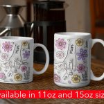 Personalised Hold our Hands Mug, 3D Inflated Effect Hold My Hand, Hold My Heart, Mothers Day Gift Mug, Christmas Gift For Mum, Grandma, Mom