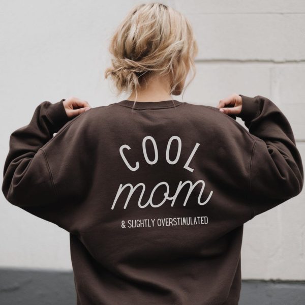 custom mom sweatshirt fun mom gift new mom sweater for mothers day gift oversized fit crewneck hoodie womens crewneck mom hoodie funny gift