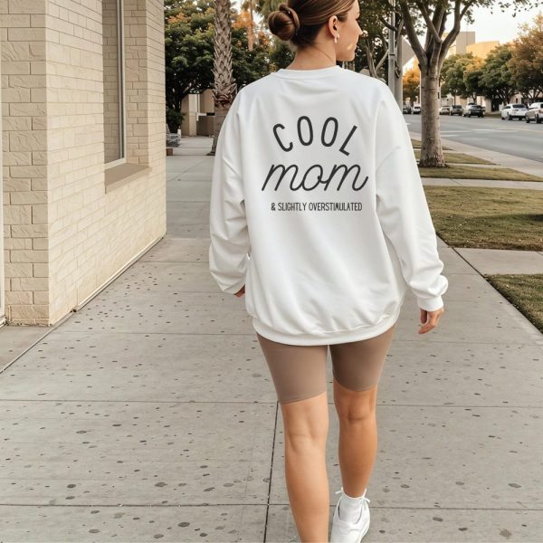 custom mom sweatshirt fun mom gift new mom sweater for mothers day gift oversized fit crewneck hoodie womens crewneck mom hoodie funny gift