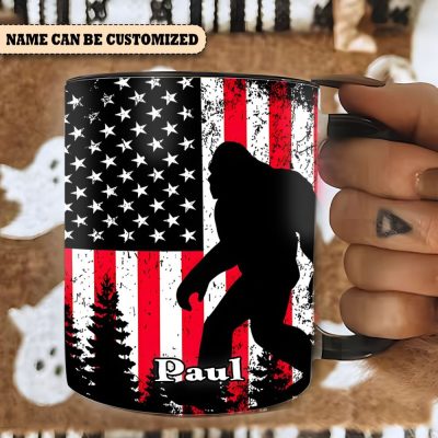 American Bigfoot Personalized Accent Mug