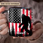 American Bigfoot Personalized Accent Mug