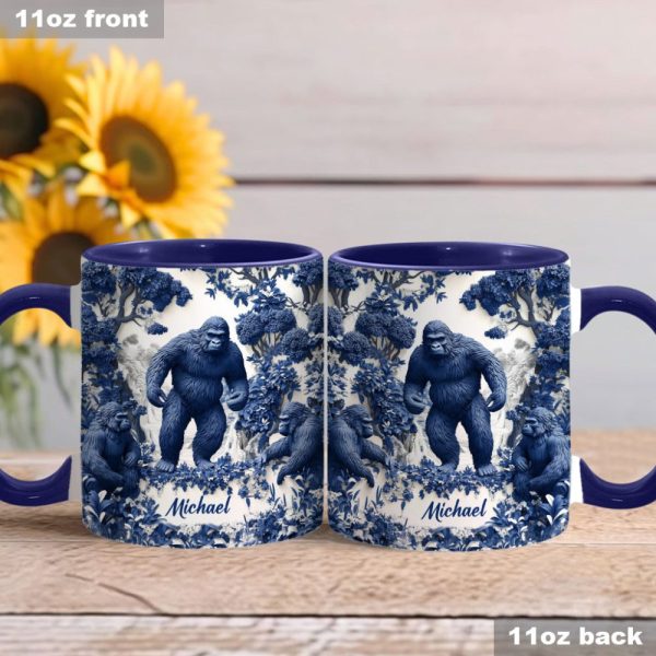 Bigfoot Summer Vibes - Personalized Accent Mug