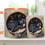 Black Bear - Personalized Hunting Accent Mug