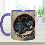 Black Bear - Personalized Hunting Accent Mug