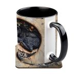 Black Bear - Personalized Hunting Accent Mug