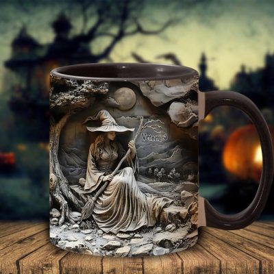 Beautiful Witch - Personalized Witch Accent Mug