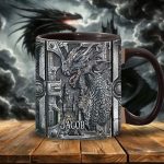 Majestic Dragon - Personalized Dragon Accent Mug