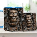 Sasquatch - Personalized Camping Accent Mug