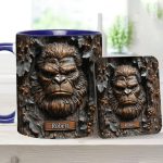 Sasquatch - Personalized Camping Accent Mug