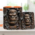 Sasquatch - Personalized Camping Accent Mug