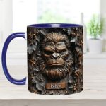 Sasquatch - Personalized Camping Accent Mug