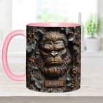 Sasquatch - Personalized Camping Accent Mug