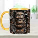 Sasquatch - Personalized Camping Accent Mug