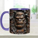 Sasquatch - Personalized Camping Accent Mug
