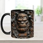 Sasquatch - Personalized Camping Accent Mug