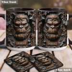 Sasquatch - Personalized Camping Accent Mug