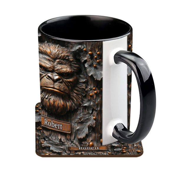 Sasquatch - Personalized Camping Accent Mug