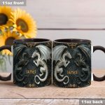 Love Dragons - Personalized Dragon Accent Mug
