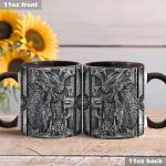 Majestic Dragon - Personalized Dragon Accent Mug