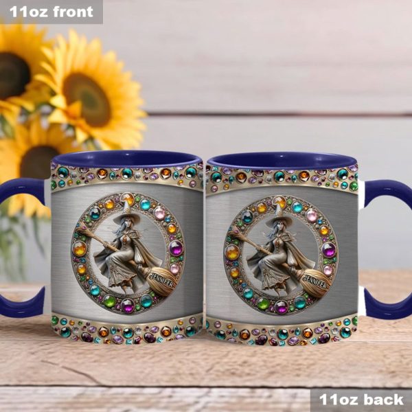 Beautiful Witch - Personalized Witch Accent Mug