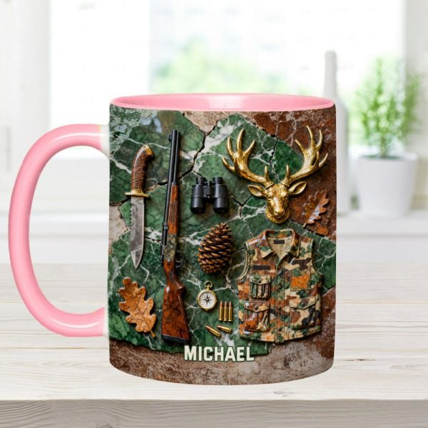 Hunter’S Gear – Personalized Hunting Accent Mug