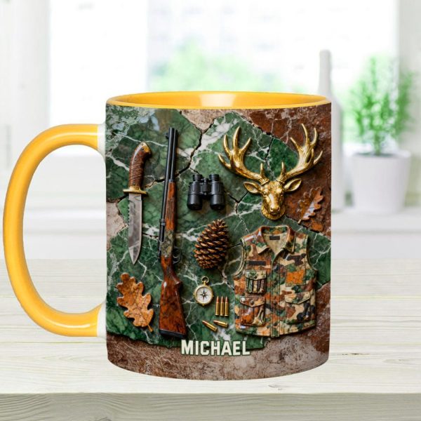 Hunter’S Gear – Personalized Hunting Accent Mug