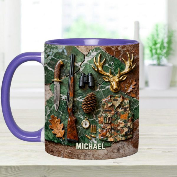 Hunter’S Gear – Personalized Hunting Accent Mug