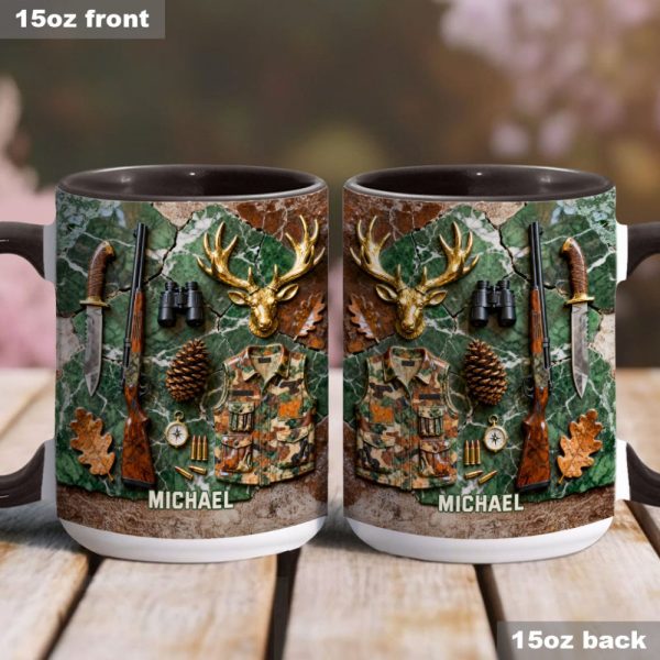 Hunter’S Gear – Personalized Hunting Accent Mug