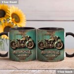 Motorcycle Lover - Personalized Biker Accent Mug