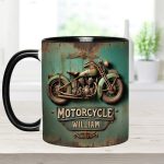 Motorcycle Lover - Personalized Biker Accent Mug