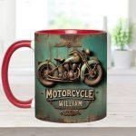 Motorcycle Lover - Personalized Biker Accent Mug
