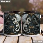 Love Dragons - Personalized Dragon Accent Mug
