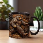 Believe In Yourself - Personalized Bigfoot Accent Mug