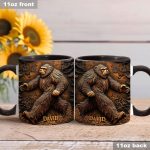 Believe In Yourself - Personalized Bigfoot Accent Mug
