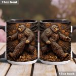 Believe In Yourself - Personalized Bigfoot Accent Mug