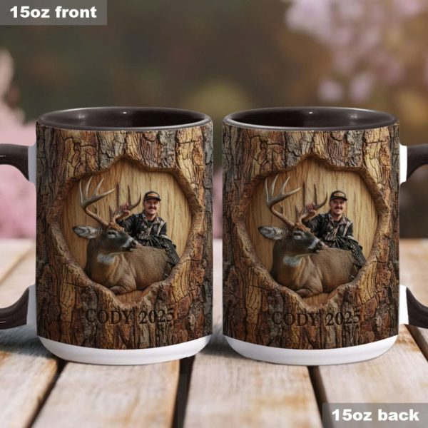Custom From Any Photo - Personalized Hunting Accent Mug