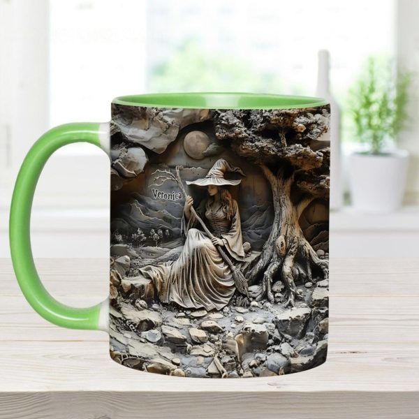 Beautiful Witch - Personalized Witch Accent Mug