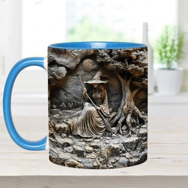 Beautiful Witch - Personalized Witch Accent Mug