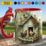 Chicken Farm - Personalized Chicken Accent Mug