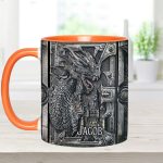 Majestic Dragon - Personalized Dragon Accent Mug