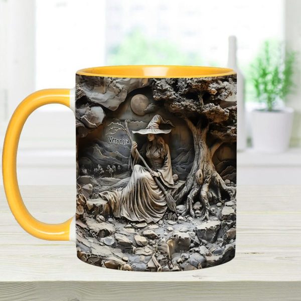 Beautiful Witch - Personalized Witch Accent Mug