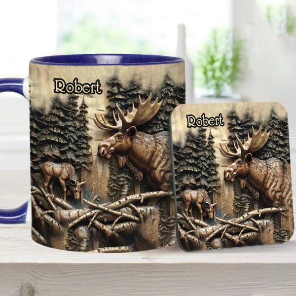 Love Hunting - Personalized Hunting Accent Mug