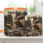 Love Hunting - Personalized Hunting Accent Mug