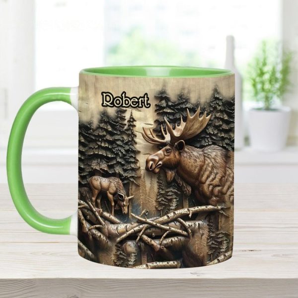 Love Hunting - Personalized Hunting Accent Mug