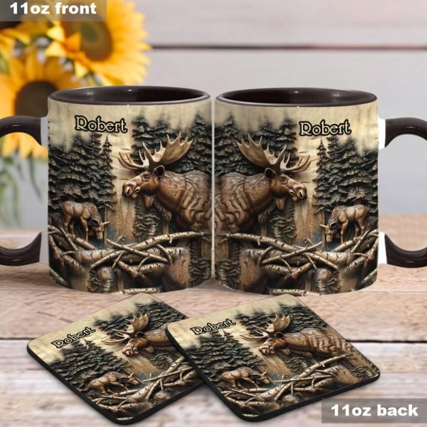 Love Hunting - Personalized Hunting Accent Mug