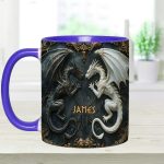 Love Dragons - Personalized Dragon Accent Mug