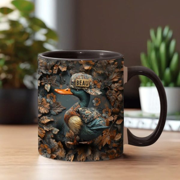 Duck Hunting - Personalized Hunting Accent Mug