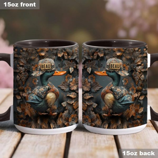 Duck Hunting - Personalized Hunting Accent Mug